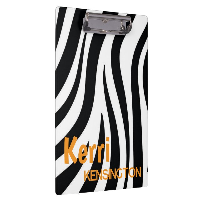 Carpeta De Pinza Cute Personalized Leopard Print Clipboard  (Derecha)