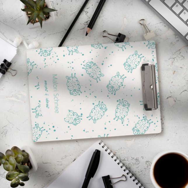 Carpeta De Pinza Cute Sheep – Whimsical Seamless Pattern (Subido por el creador)