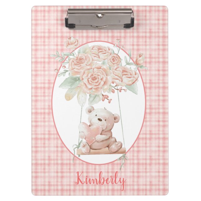 Carpeta De Pinza Cute Teddy Bear (Anverso)