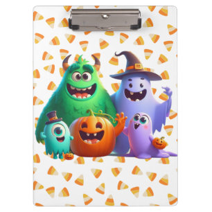 Carpeta De Pinza Cute y Guay, monstruos de Halloween