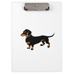 Carpeta De Pinza Dachshund lindo - perro de Doxie