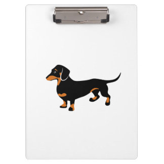 Carpeta De Pinza Dachshund lindo - perro de Doxie