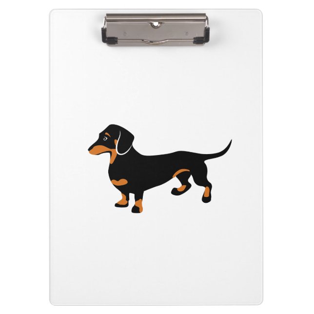 Carpeta De Pinza Dachshund lindo - perro de Doxie (Anverso)