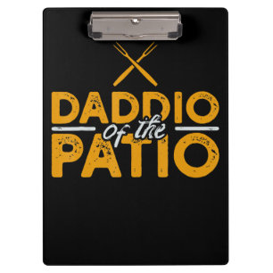 Carpeta De Pinza Daddio De La Parrilla De Parrillada De Patio