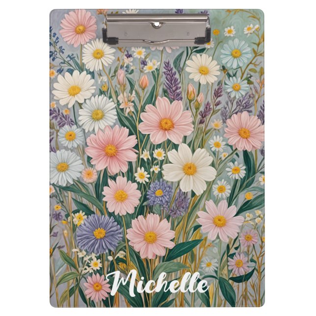 Carpeta De Pinza Daisy Dreamscape Personalizado (Anverso)