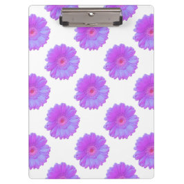 Carpeta De Pinza Daisy gerbera morada