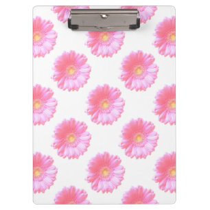 Carpeta De Pinza Daisy gerbera rosa claro