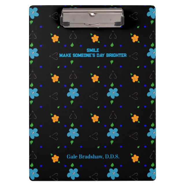 Carpeta De Pinza Daisy Storm Clásico  (Anverso)