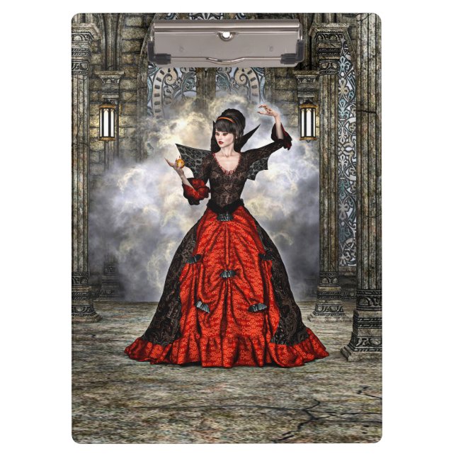 Carpeta De Pinza Dama vampiro (Anverso)