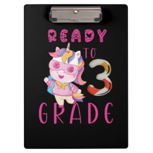 Carpeta De Pinza De Vuelta A La Escuela, 3º Grado