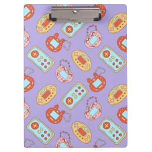 Carpeta De Pinza De vuelta a los años 90 - Juguetes Tamagotchi colo