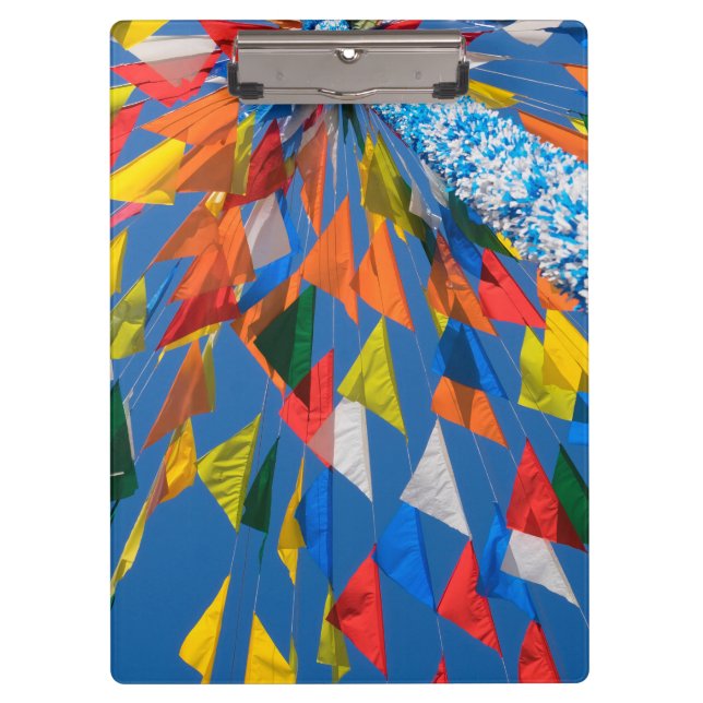 Carpeta De Pinza Decoración de la bandera triangular (Anverso)