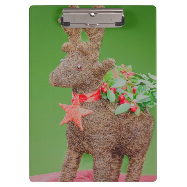 Carpeta De Pinza Decoración de Navidades de renos (Anverso)