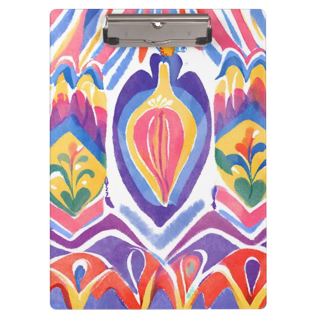 Carpeta De Pinza decoración tradicional rumana (Anverso)