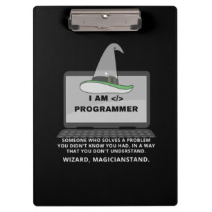 Carpeta De Pinza Definición divertida del programador
