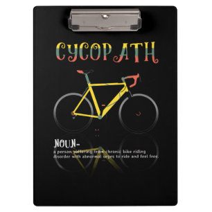 Carpeta De Pinza Definición Graciosa Bicicleta Addict Gift para