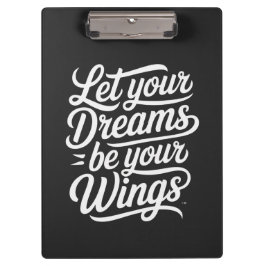 Carpeta De Pinza Deja que tus Sueños sean tus Alas