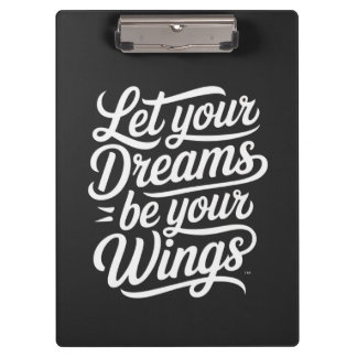 Carpeta De Pinza Deja que tus Sueños sean tus Alas