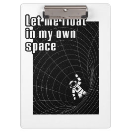 Carpeta De Pinza Déjame flotar en mi propio espacio