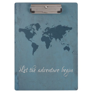 Carpeta De Pinza Deje la aventura comenzar