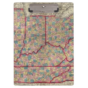 Carpeta De Pinza Delaware, Illinois, Indiana, e Iowa