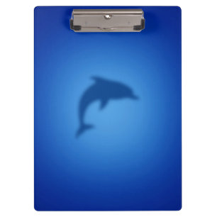 Carpeta De Pinza Delfín azul