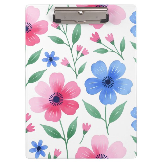 Carpeta De Pinza Delicia de Flor de Rosa (Anverso)