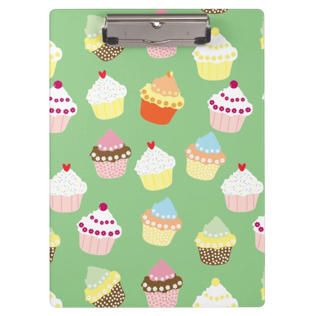 Carpeta De Pinza Deliciosos pasteles de cumpleaños decorados (Anverso)