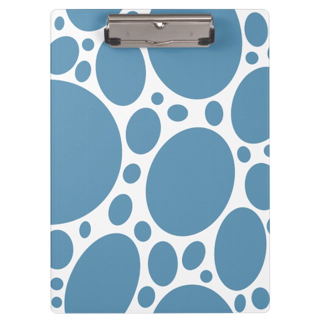 Carpeta De Pinza Denim Bubbles (Anverso)
