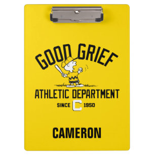 Carpeta De Pinza Departamento de Atletismo de Good Grief