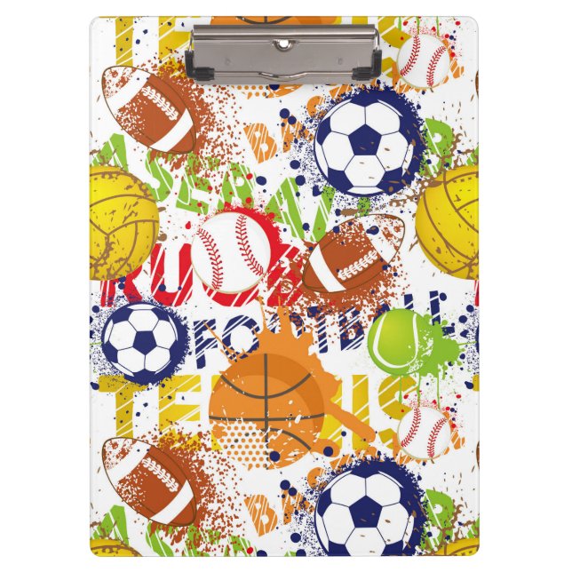 Carpeta De Pinza Deportes (Anverso)