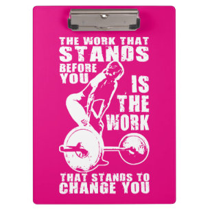 Carpeta De Pinza DESAFÍO - Motivación del entrenamiento de mujeres