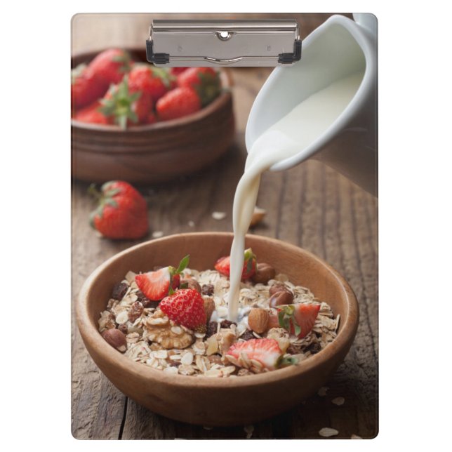 Carpeta De Pinza Desayuno sano (Anverso)