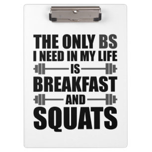 Carpeta De Pinza Desayuno y plazas: entrenamiento para levantar el