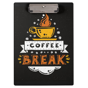 Carpeta De Pinza Descanso del café de Coffee Lover