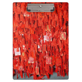 Carpeta De Pinza Deseos rojos