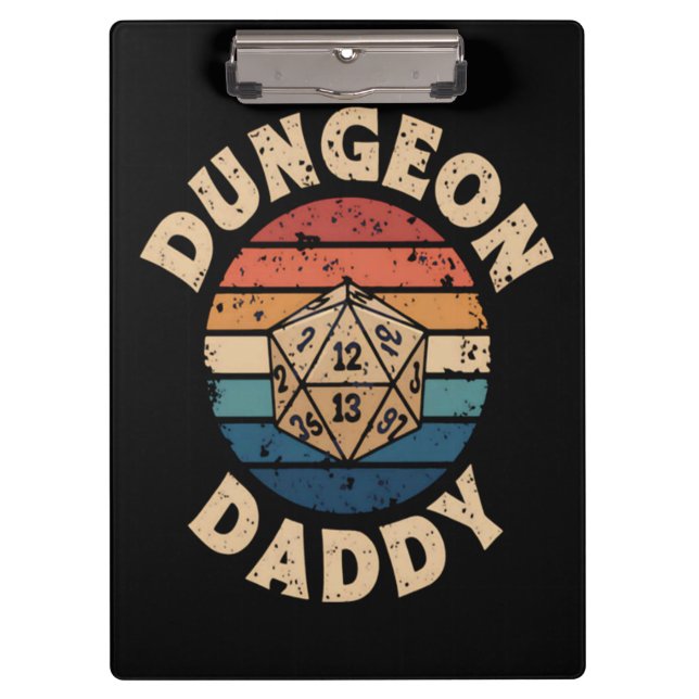 Carpeta De Pinza Día del Padre Dungeon Daddy (Anverso)