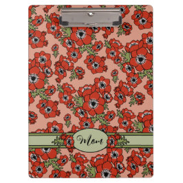 Carpeta De Pinza Día personalizado de la madre