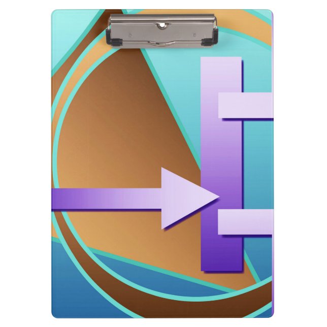 Carpeta De Pinza "Diagrama de circuito", impresión de arte digital, (Anverso)