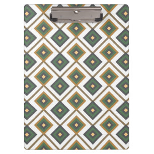 Carpeta De Pinza Diamante en verde