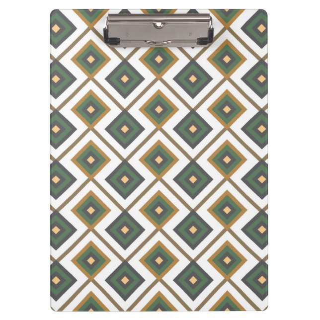 Carpeta De Pinza Diamante en verde (Anverso)