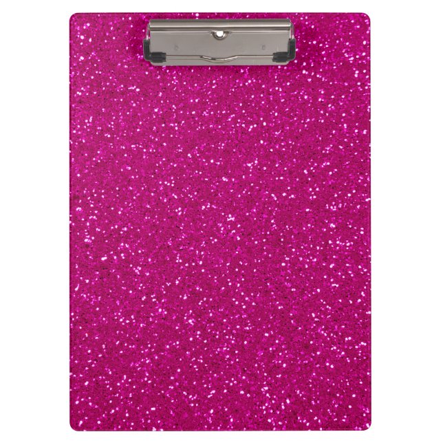 Carpeta De Pinza Diamantina rosada (Anverso)