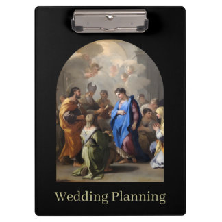 Carpeta De Pinza Diario de planificación de bodas católicas de Marí
