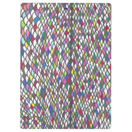 Carpeta De Pinza Diba | Arte abstracto colorido en espiral dibujado