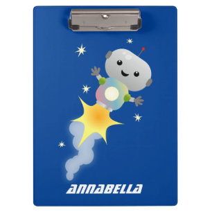Carpeta De Pinza Dibujo de ilustración de dibujos animados de robot