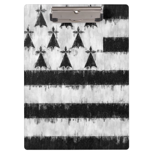 Carpeta De Pinza Dibujo de pintura de aceite de Bretaña (Anverso)