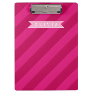 Carpeta De Pinza Dibujo Personalizado Divertido Lindo Moderno Raya 