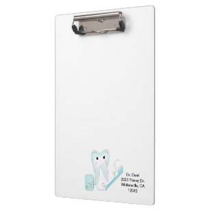 Carpeta De Pinza Diente y Cepillo de Dientes