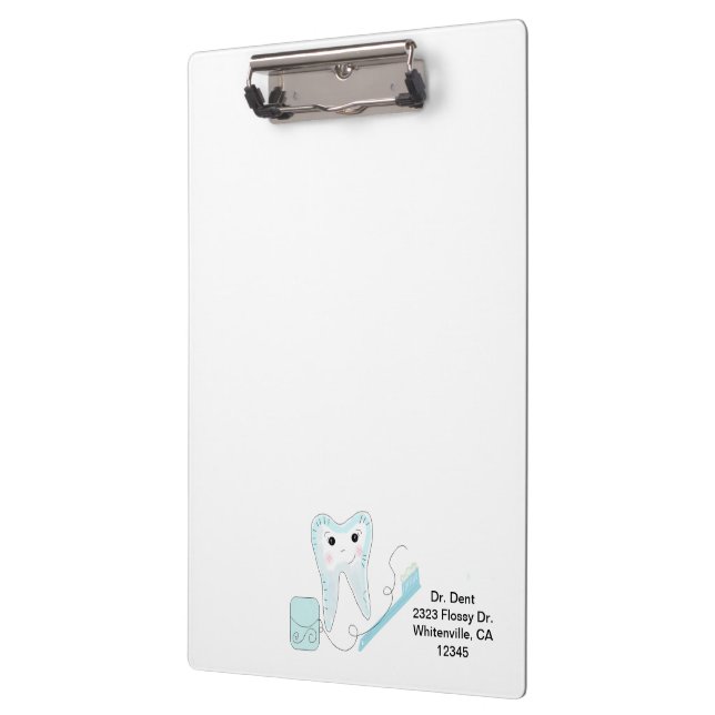 Carpeta De Pinza Diente y Cepillo de Dientes (Izquierda)
