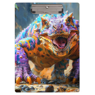 Carpeta De Pinza Dinosaurio
